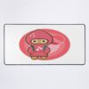 Strawberry Cookie Run Kingdom Pink Cookie With Circles Mouse Pad Official Cookie Run Kingdom Merch