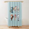 Funny Moon Rabbit Cookie Run Kingdom Shower Curtain Official Cookie Run Kingdom Merch