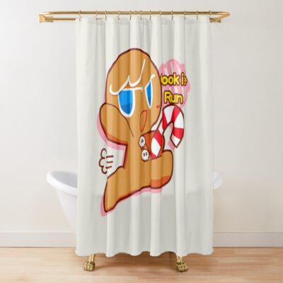 Sorbet Shark Cookie! Cookie Run Kingdom Shower Curtain Official Cookie Run Kingdom Merch