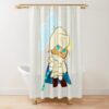 Knight Cookie! Cookie Run Kingdom Shower Curtain Official Cookie Run Kingdom Merch