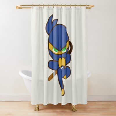 Ninja Cookie! Cookie Run Kingdom Shower Curtain Official Cookie Run Kingdom Merch