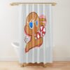 Sorbet Shark Cookie! Cookie Run Kingdom (2) Shower Curtain Official Cookie Run Kingdom Merch