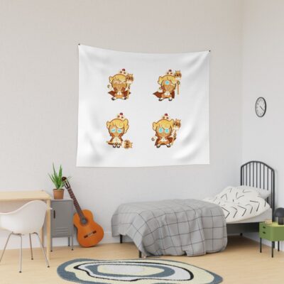 Cute Custard Cookie Sticker Pack - Cookie Run Kingdom Tapestry Official Cookie Run Kingdom Merch